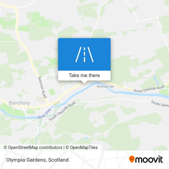 Olympia Gardens map