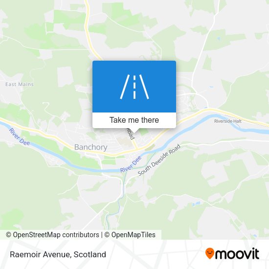 Raemoir Avenue map