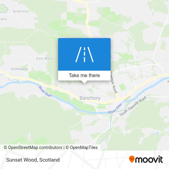 Sunset Wood map