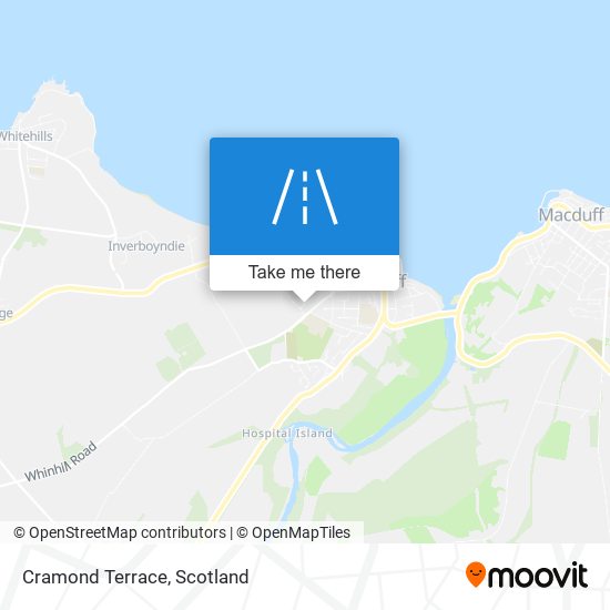 Cramond Terrace map