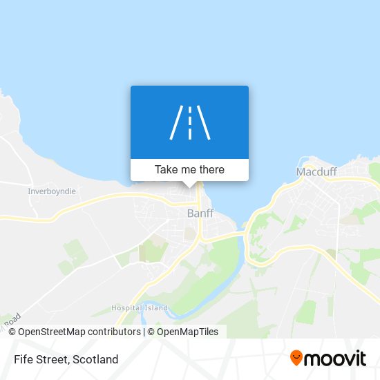 Fife Street map