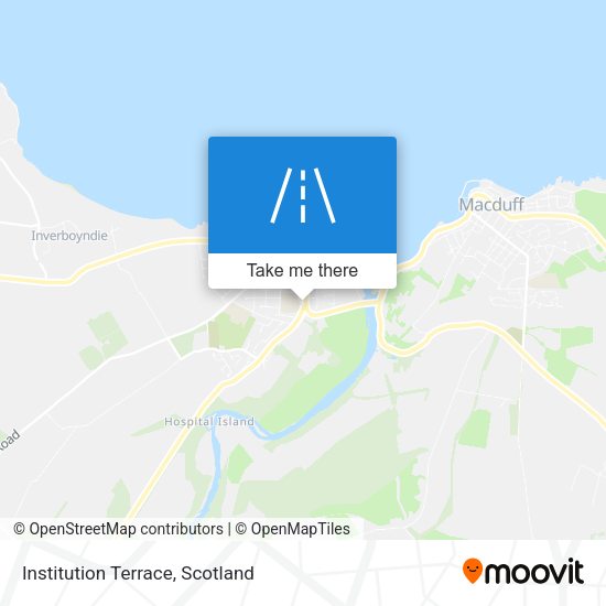 Institution Terrace map