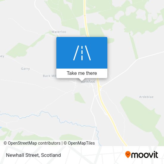 Newhall Street map