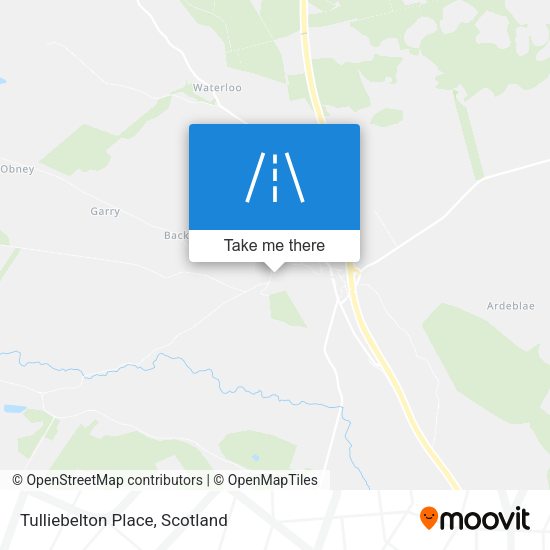 Tulliebelton Place map