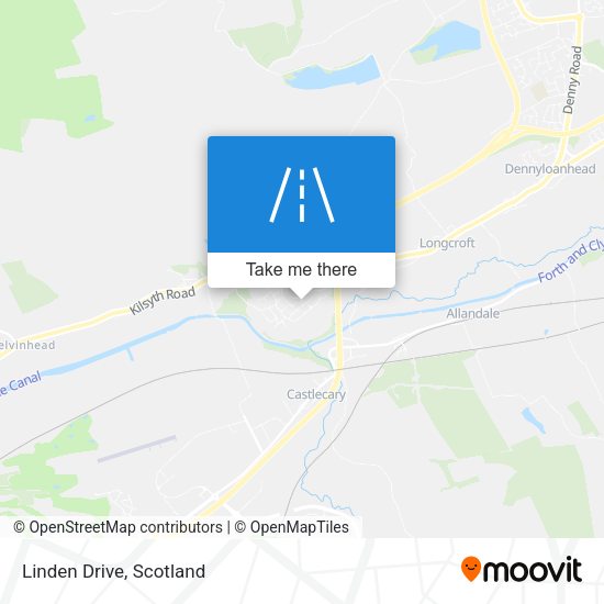 Linden Drive map