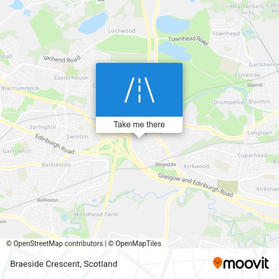Braeside Crescent map