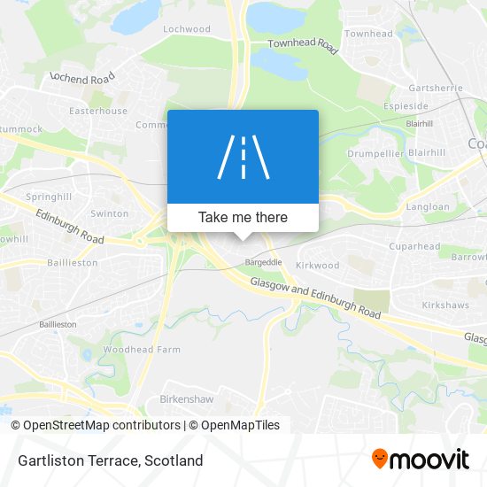 Gartliston Terrace map