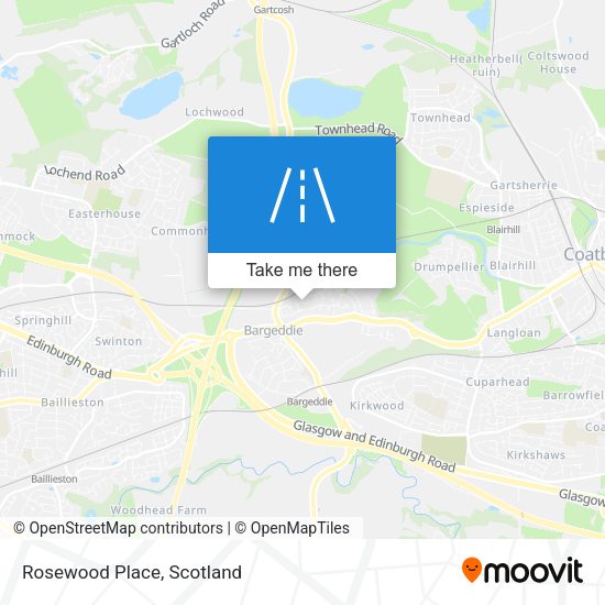 Rosewood Place map