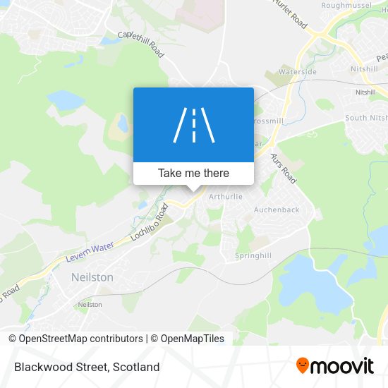 Blackwood Street map