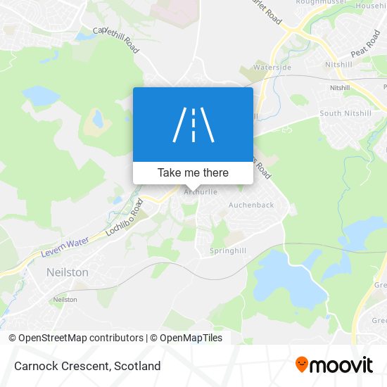 Carnock Crescent map