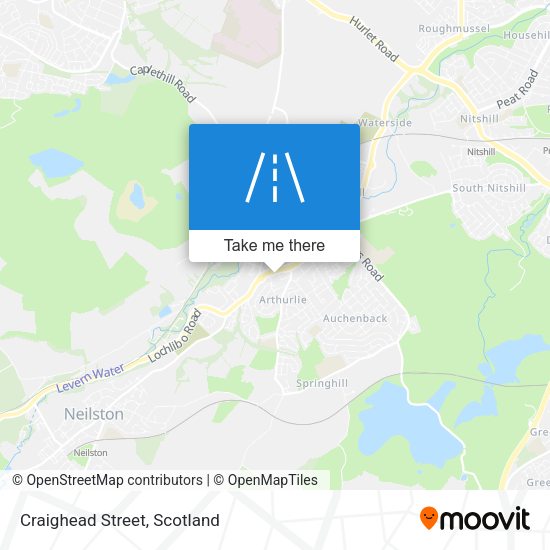 Craighead Street map