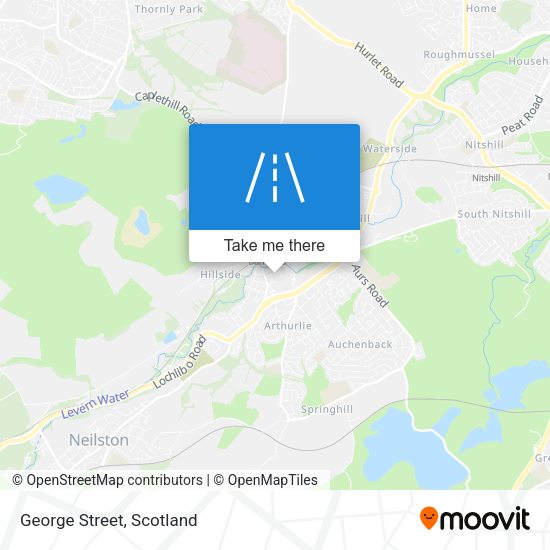 George Street map