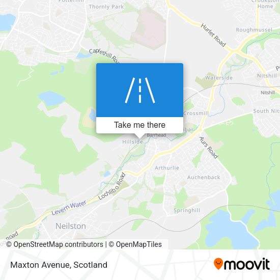 Maxton Avenue map