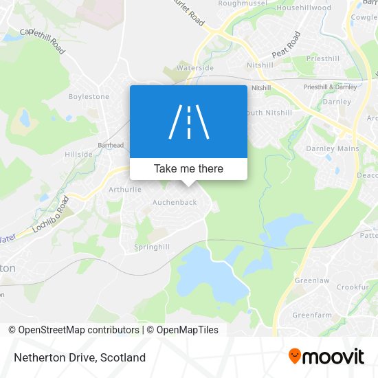 Netherton Drive map