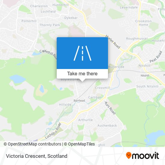 Victoria Crescent map