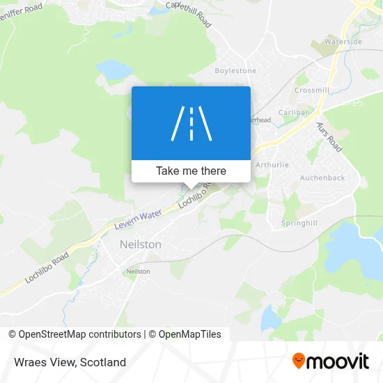 Wraes View map