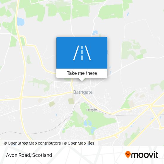 Avon Road map