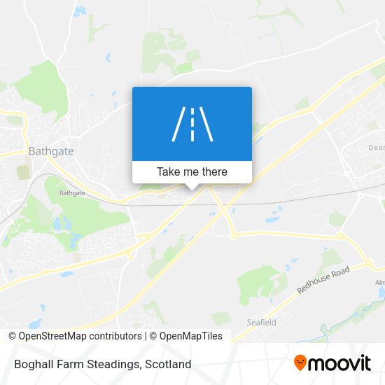 Boghall Farm Steadings map