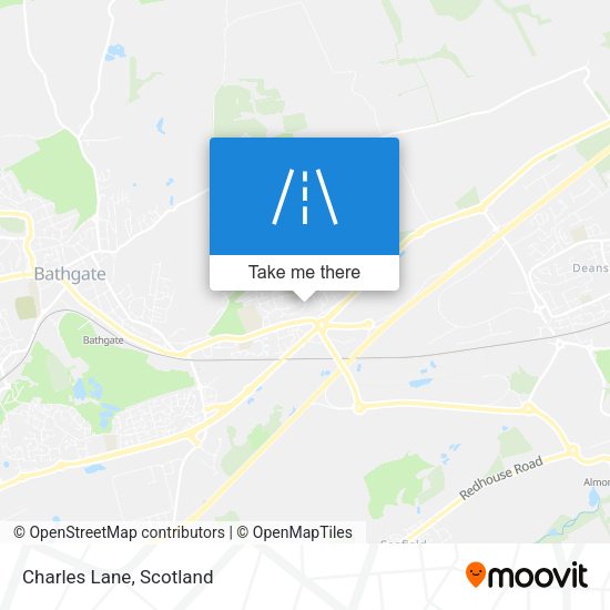 Charles Lane map