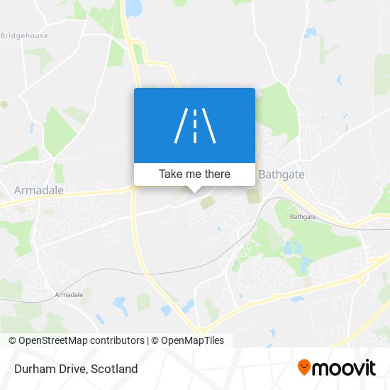 Durham Drive map