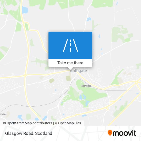 Glasgow Road map