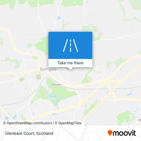 Glenbare Court map