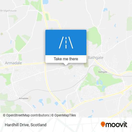 Hardhill Drive map