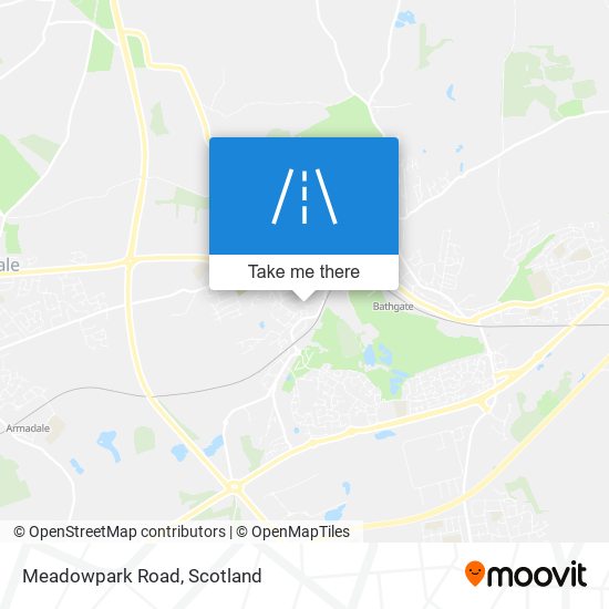 Meadowpark Road map
