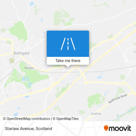 Starlaw Avenue map