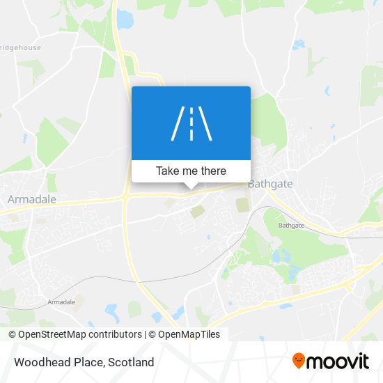 Woodhead Place map