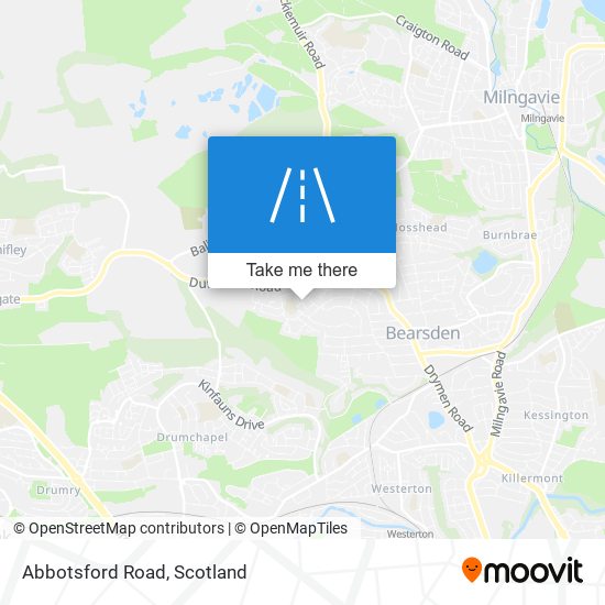 Abbotsford Road map