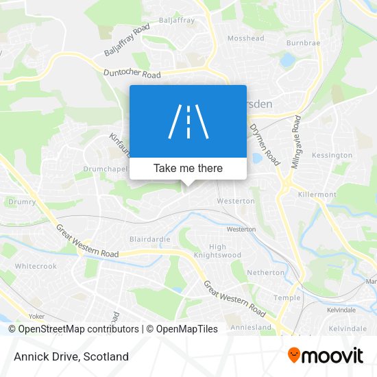 Annick Drive map