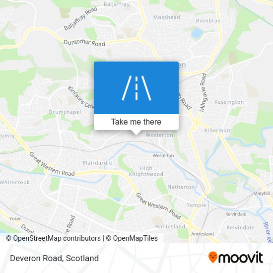 Deveron Road map