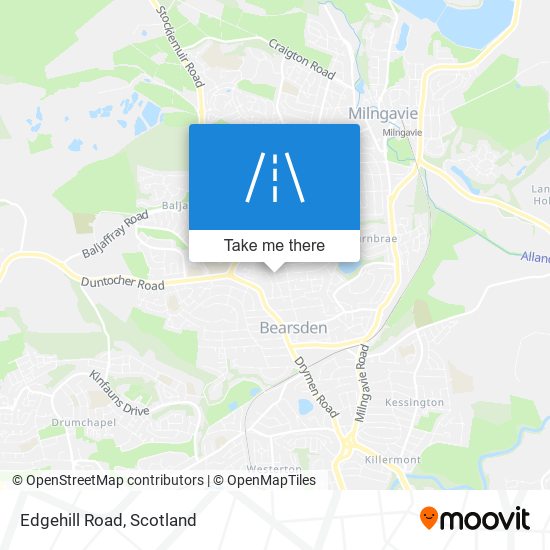Edgehill Road map