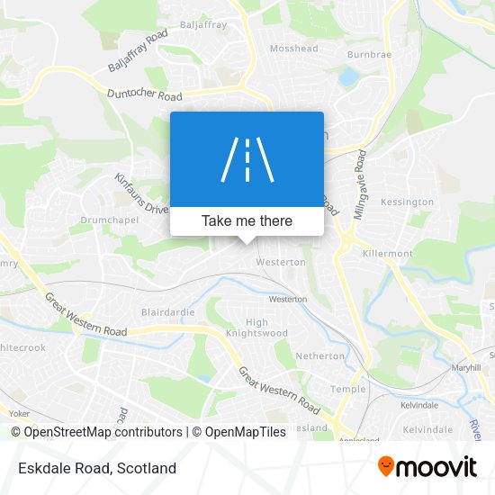 Eskdale Road map