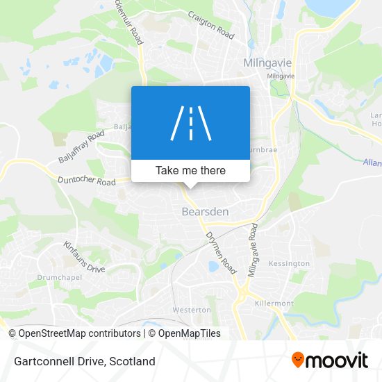 Gartconnell Drive map