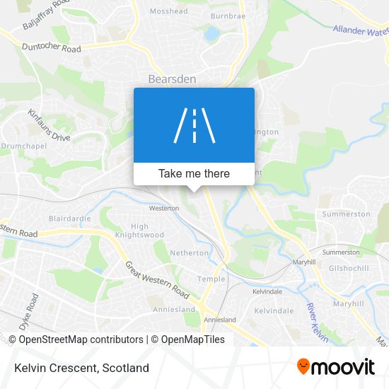 Kelvin Crescent map