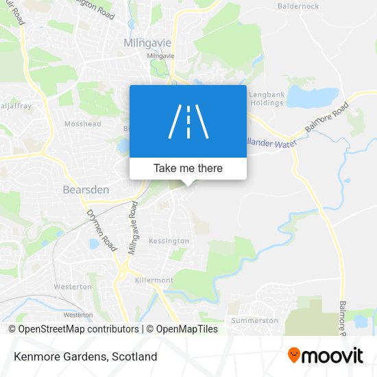 Kenmore Gardens map
