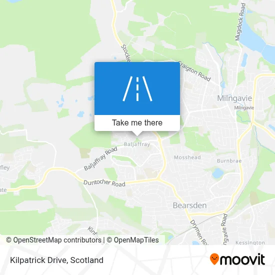 Kilpatrick Drive map