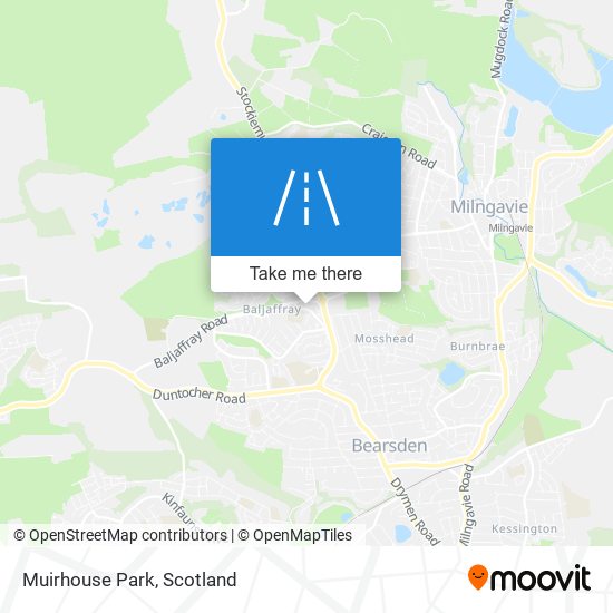 Muirhouse Park map