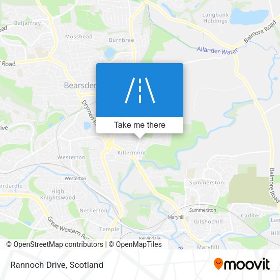 Rannoch Drive map