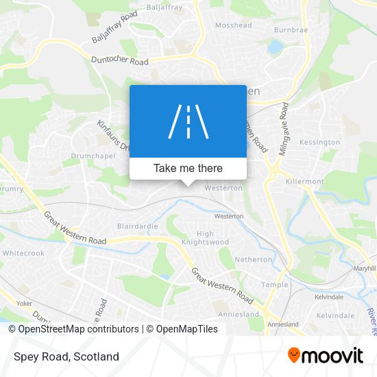 Spey Road map