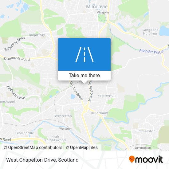 West Chapelton Drive map