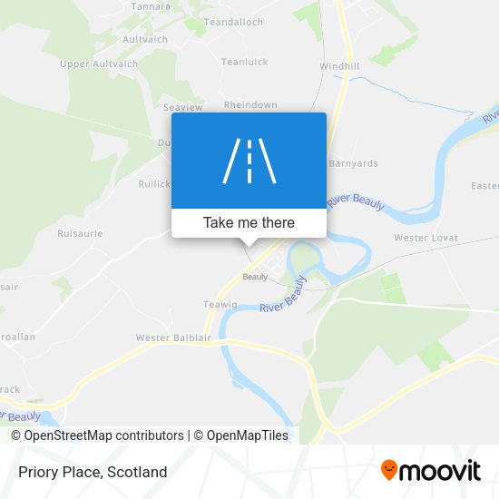 Priory Place map