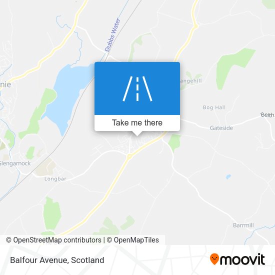Balfour Avenue map