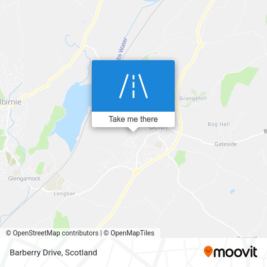 Barberry Drive map