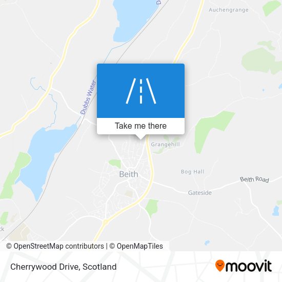 Cherrywood Drive map