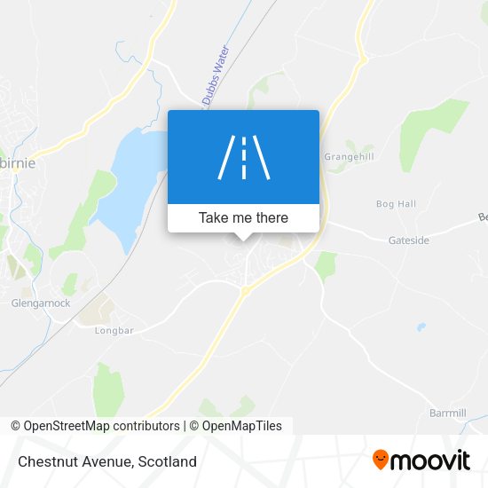 Chestnut Avenue map
