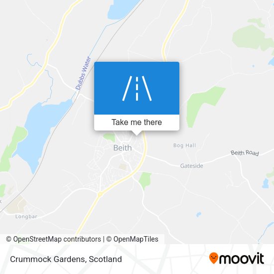 Crummock Gardens map