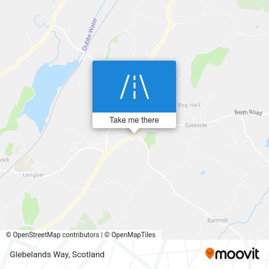 Glebelands Way map